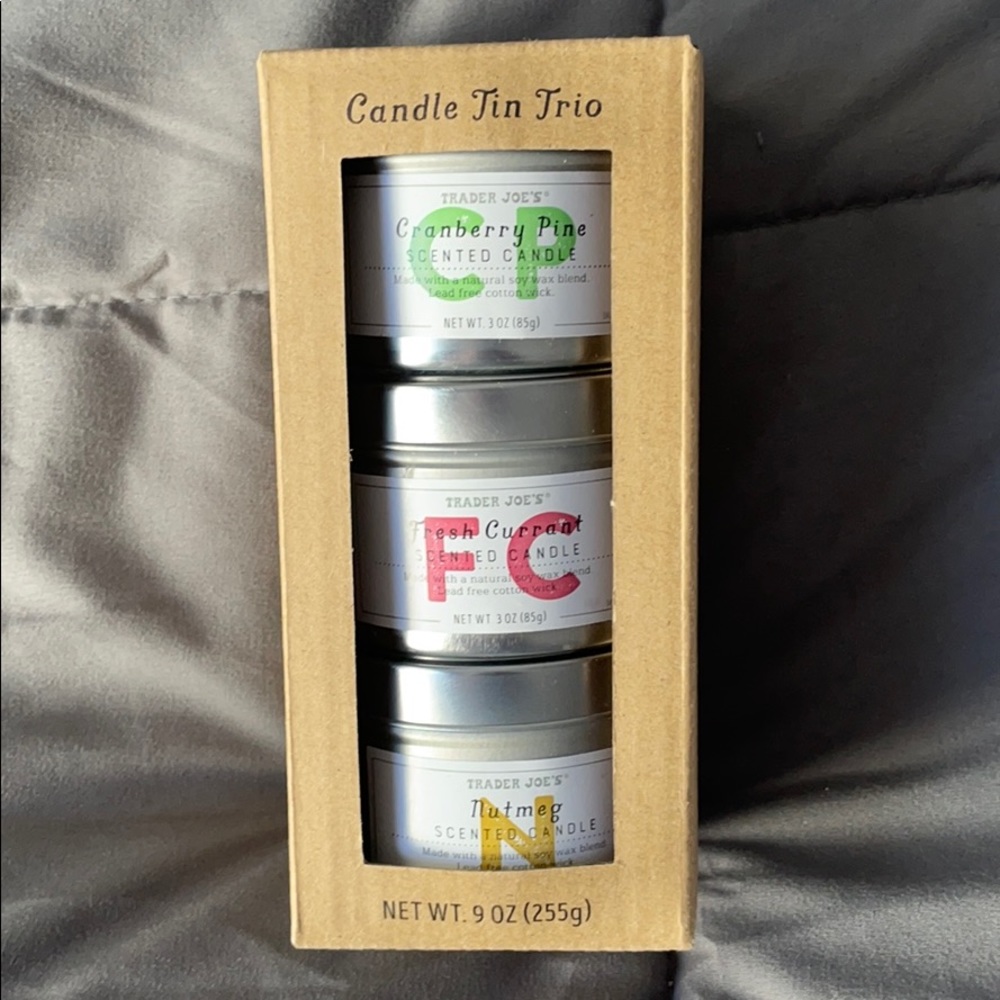 Trader Joe’s Candle Tin Trio